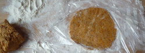 мини-пирожки с куриной грудкой, кукурузой и сладким перцем. Шаг 5