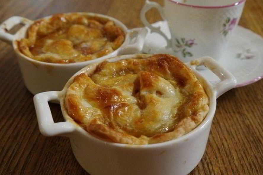 Рецепт мини-пирожков с яблоками