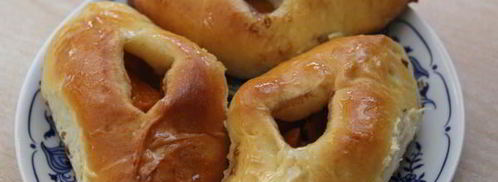 открытые пирожки с абрикосами. Шаг 8