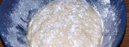 печеные пирожки с жареной капустой и яйцом. Шаг 9