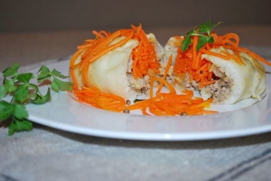 Рецепт пигодей — пирожков на пару