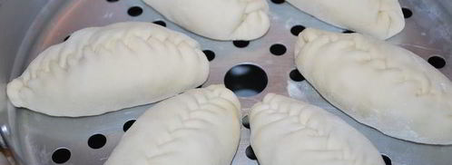 пигоди — пирожки на пару. Шаг 14