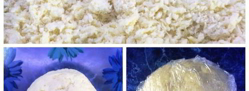 пирожки из сырного теста с капустой и вишней. Шаг 2