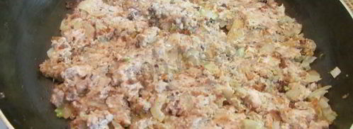 пирожки на кефире и дрожжах. Шаг 12