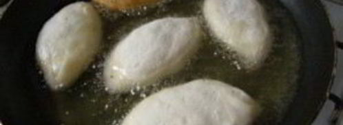 пирожки на молоке без дрожжей. Шаг 6