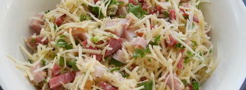 пирожки погача с колбасой и сыром. Шаг 3