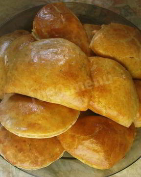 Пирожки с грибами в духовке