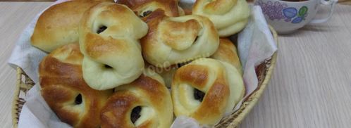 пирожки с изюмом. Шаг 11