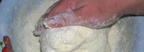 пирожки с капустой из творожного теста. Шаг 5