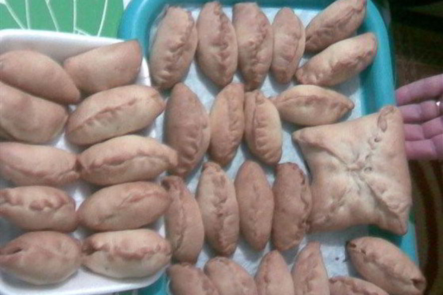 Рецепт пирожков с куриной печенью