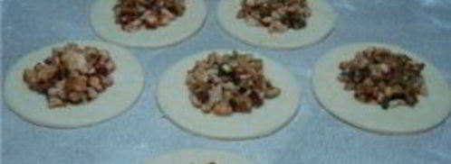 пирожки с куриным фаршем. Шаг 13