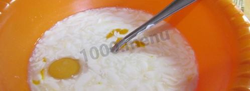 пирожки с курицей на сметане без дрожжей. Шаг 3