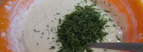 пирожки с курицей на сметане без дрожжей. Шаг 9