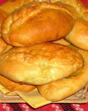 Пирожки с луком