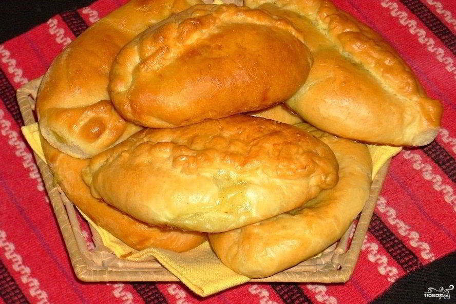 Рецепт пирожков с луком