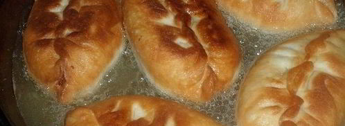 пирожки с мясом и рисом. Шаг 11