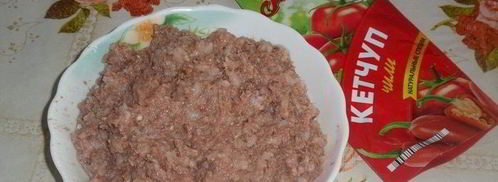 пирожки с мясом и рисом. Шаг 7