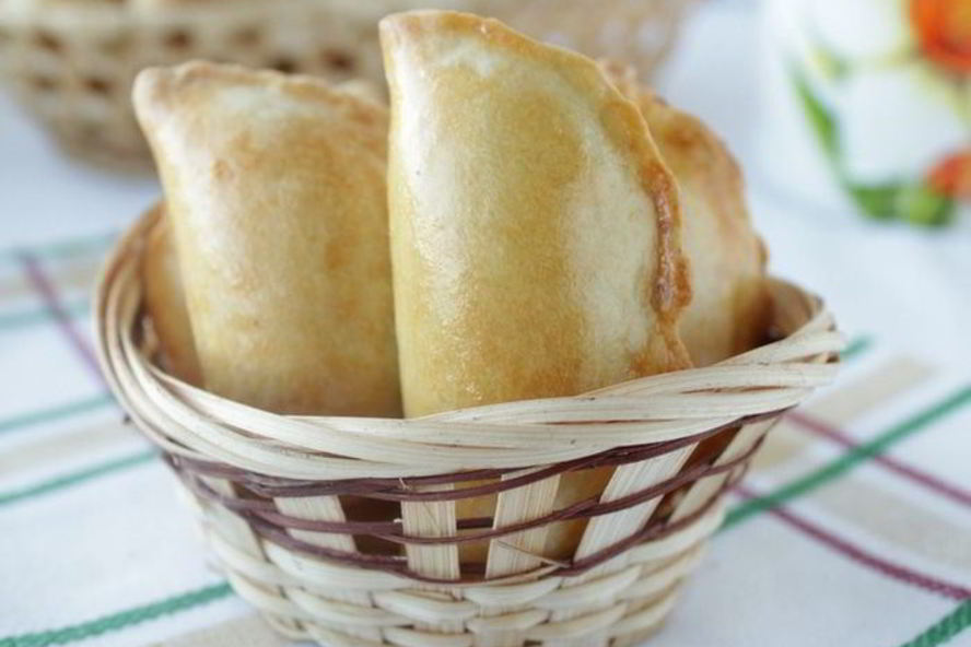 Рецепт пирожков с печенью и грибами