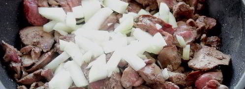 пирожки с печенью и грибами. Шаг 3