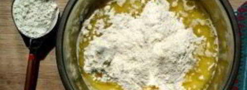 пирожки с рисом и яйцом жареные. Шаг 3