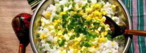 пирожки с рисом и яйцом жареные. Шаг 5