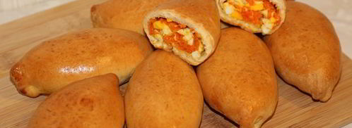 пирожки с яйцами и морковью. Шаг 7