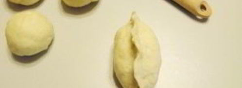 пирожки с яйцами на кефире. Шаг 10