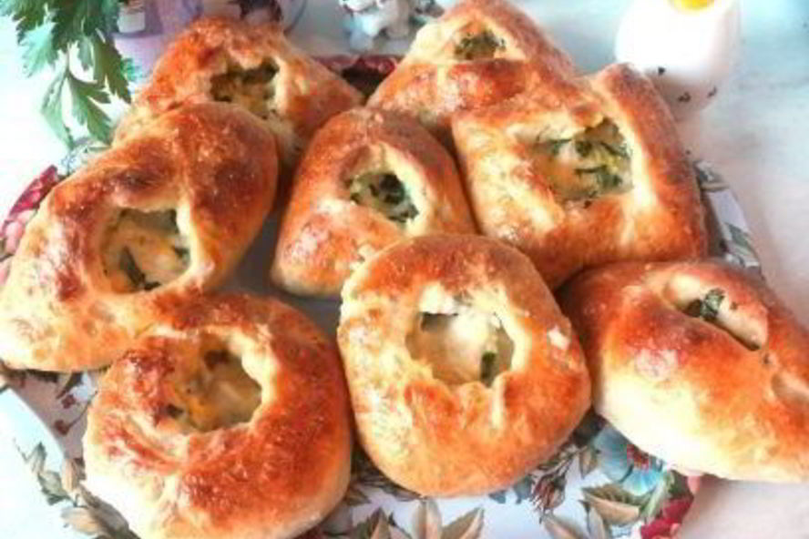 Рецепт пирожков три сыры