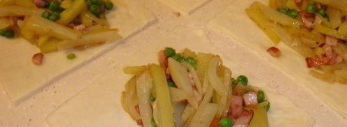 пирожки зимний вечер. Шаг 2