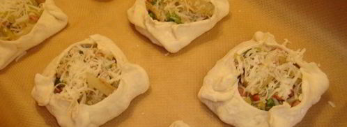 пирожки зимний вечер. Шаг 3