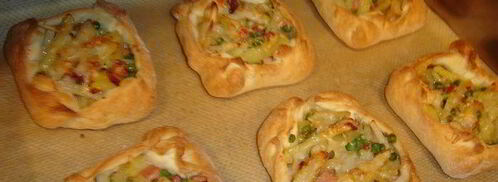 пирожки зимний вечер. Шаг 4