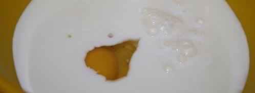 содовые пирожки с капустой, луком и яйцом. Шаг 3