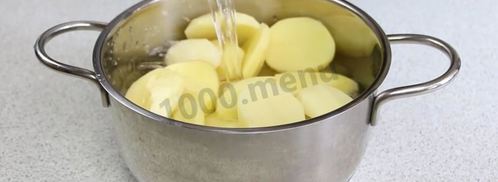 тонкие пирожки с картошкой. Шаг 3