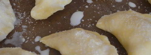 яблочные пирожки из сырного теста. Шаг 12