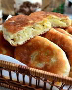 Жареные пирожки с мясом