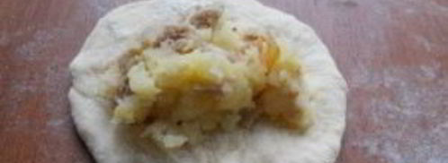 жареные пирожки с мясом. Шаг 6