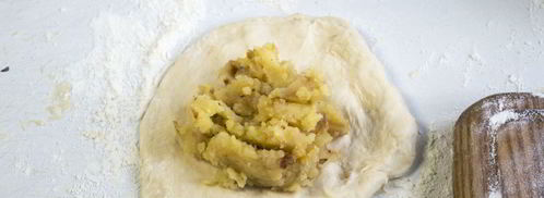 жареные пирожки с начинкой. Шаг 13