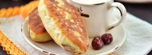 жареные пирожки с вишней. Шаг 9