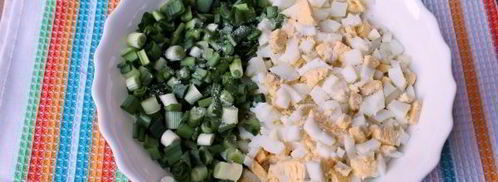 жареные пирожки с зеленым луком и яйцом. Шаг 5