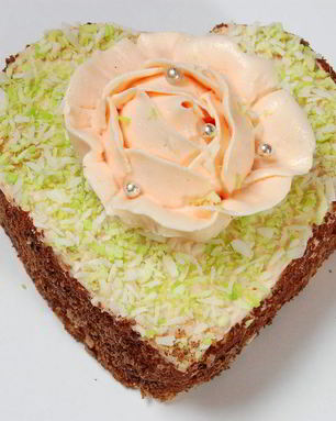 Бисквитные пирожные Признание в любви