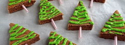 брауни елочки. Шаг 15