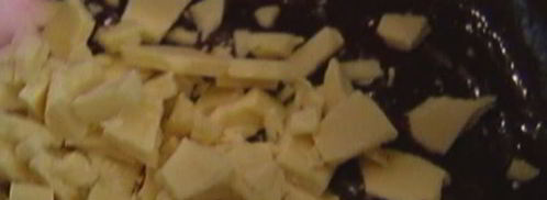 кофейный брауни с черным и белым шоколадом. Шаг 9