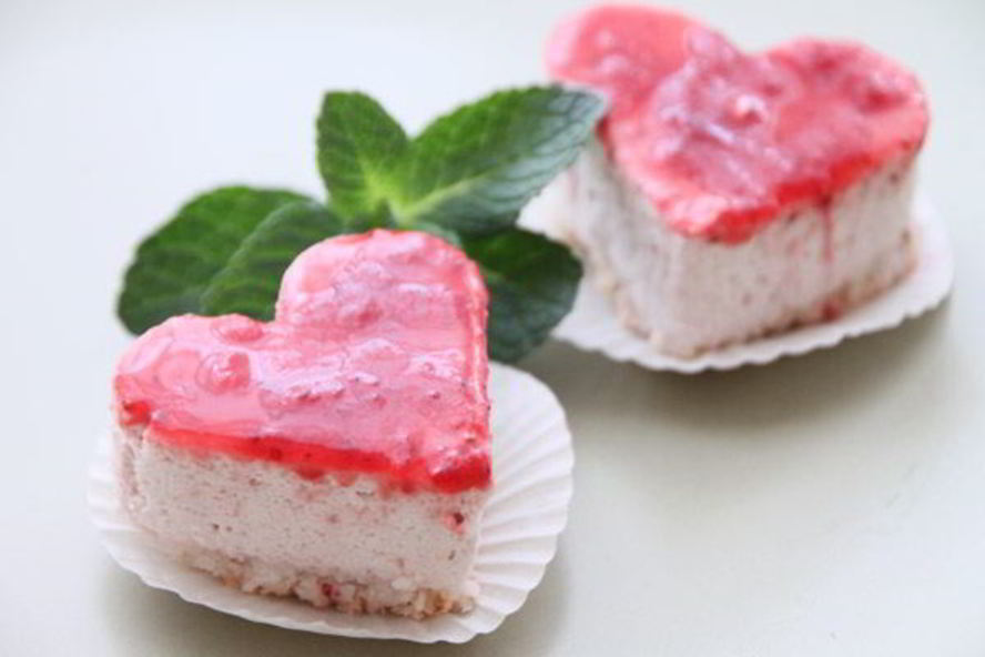 Рецепт кокосово-клубничного пирожного