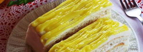 лимонное пирожное. Шаг 28