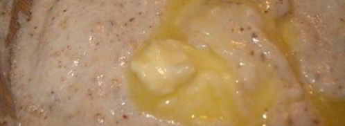 миндальные экспресс-пирожные с двумя видами шоколада. Шаг 3