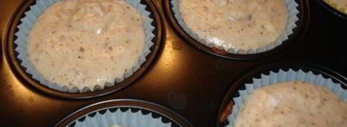 миндальные экспресс-пирожные с двумя видами шоколада. Шаг 5