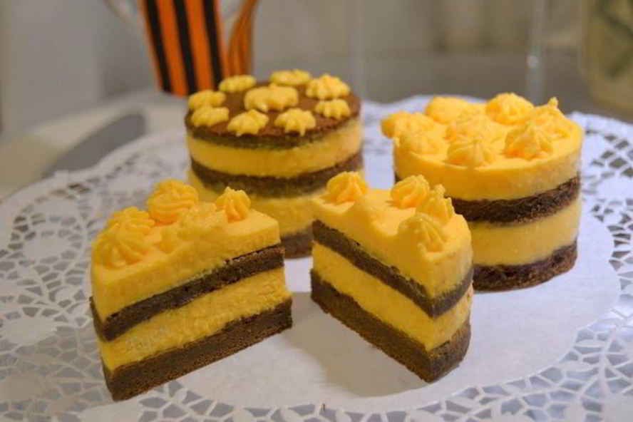 Рецепт муссового пирожного георгиевского