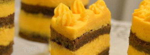 муссовое пирожное георгиевское. Шаг 20