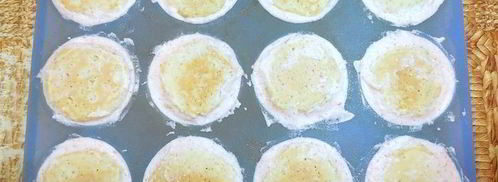 муссовое пирожное экзотический краб. Шаг 24