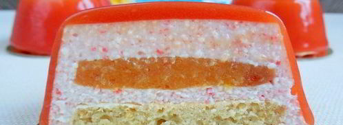 муссовое пирожное экзотический краб. Шаг 31